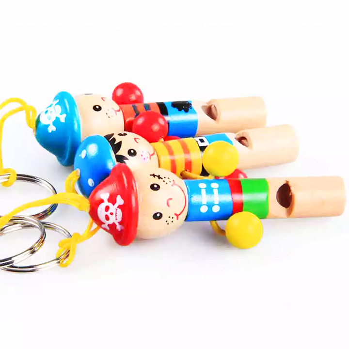 Đồ chơi còi gỗ cho bé
