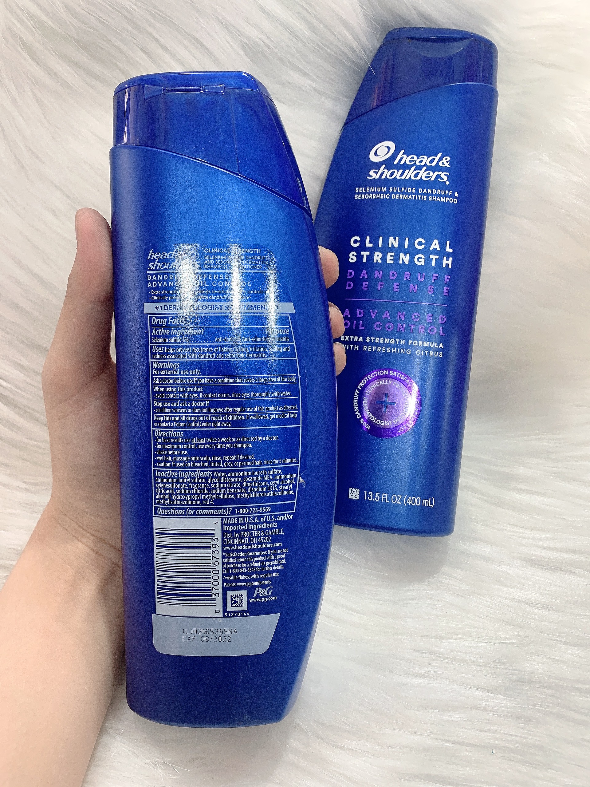[HCM]Dầu gội Head & Shoulder Clinical Strength 400ml