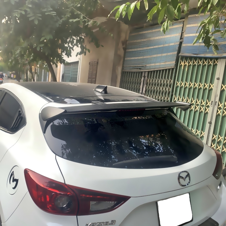 Đuôi gió Thể thao mazda3,mazda2 Hatchback , Cộc Lắp Được Cho Tất Cả Các Đời