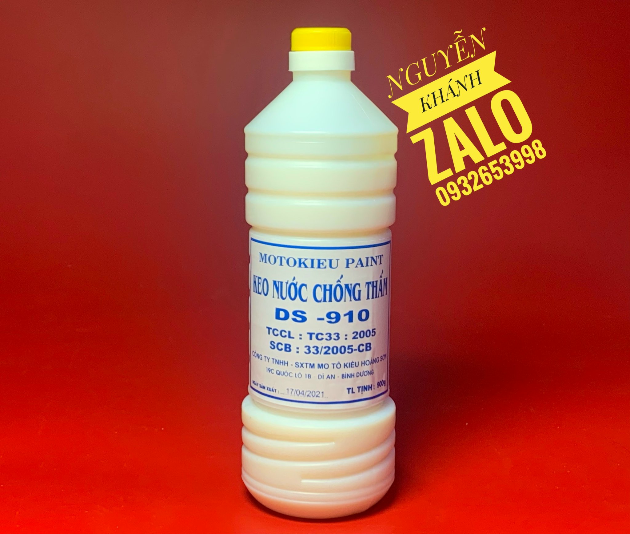 Keo nước chống thấm moto kiều DS910