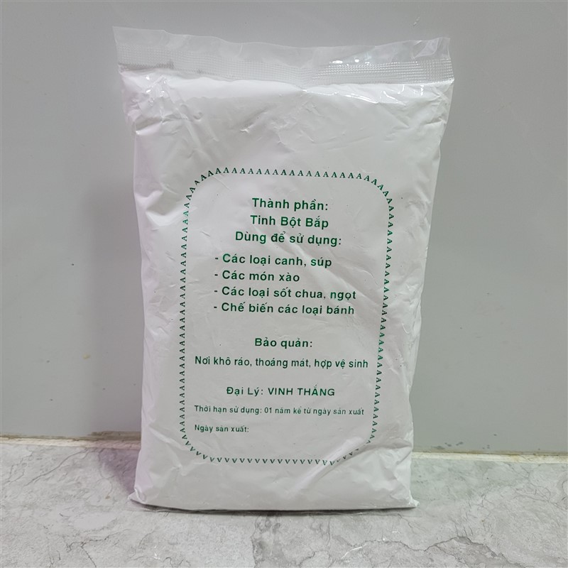 Túi 500gr bột bắp xay mịn loại 1