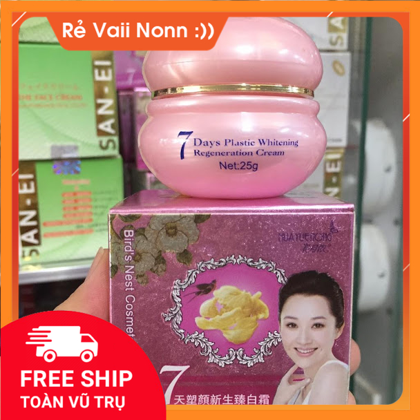 Kem tổ yến hua yue nong nhật 20g khử nám , tàn nhang , chống lão hóa , trắng mịn da huayuenong