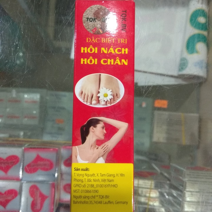 TQK-ĐẶC BIỆT TRI HÔI NÁCH HÔI CHÂN