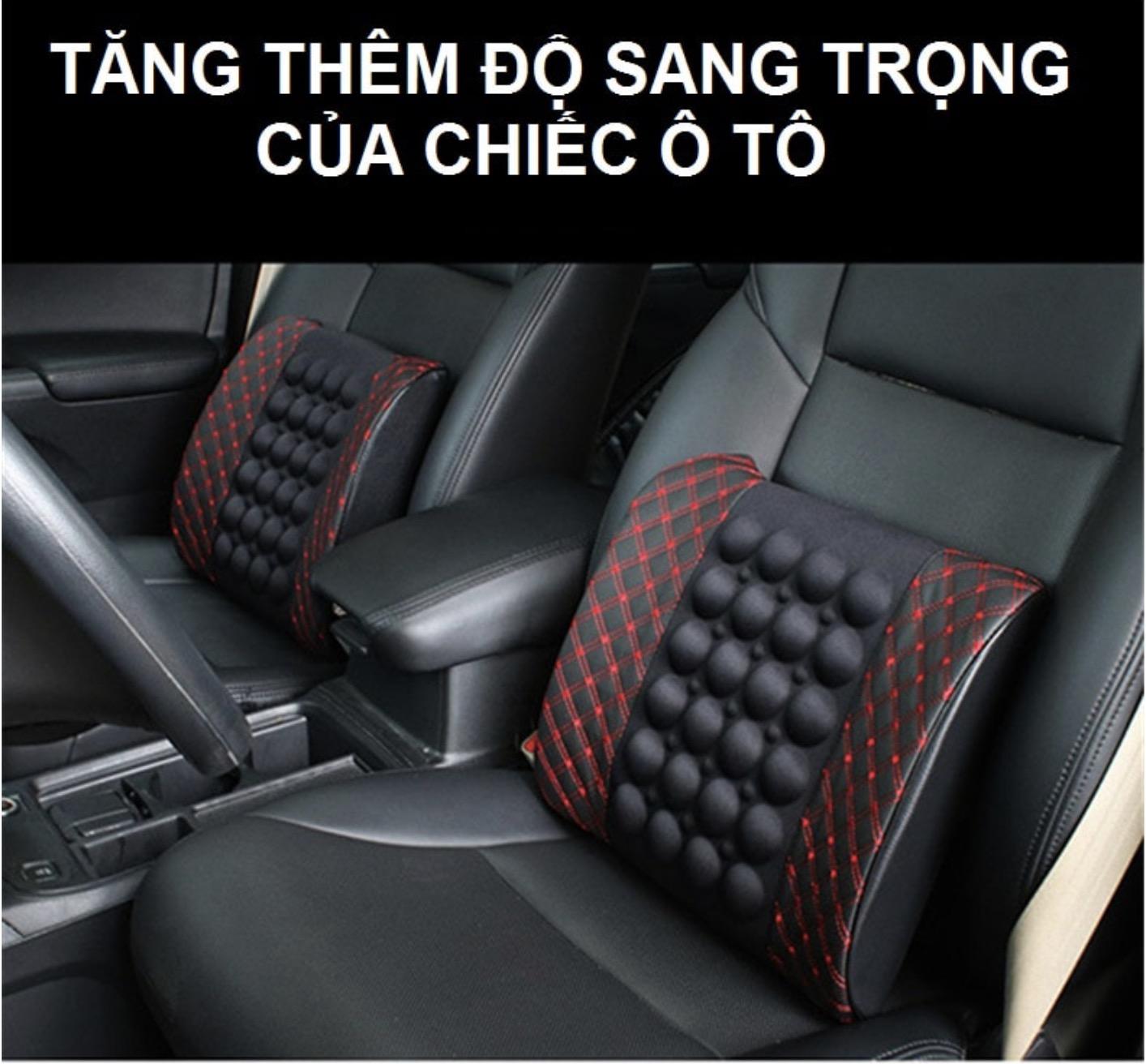 Hanrui Shop GỐI MASSAGE LƯNG CAO CẤP