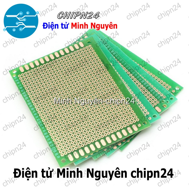 [1 tấm] Testboard 1 mặt Thủy tinh 7x9cm (Board đồng đục lỗ PCB, Testboard cắm hàn) - HH000687