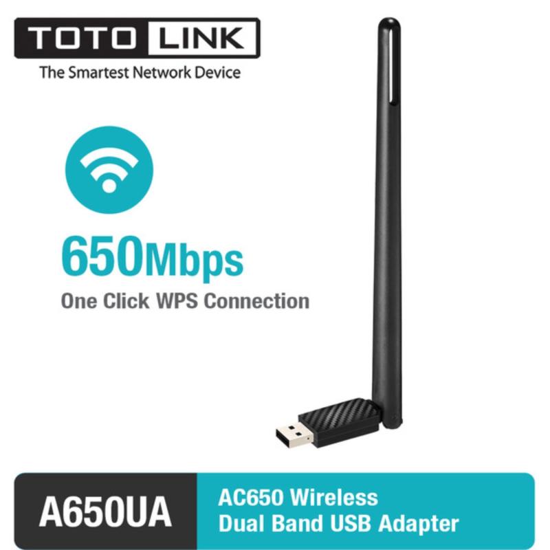 Bảng giá USB Wi-Fi băng tần kép AC650 Totolink A650UA Phong Vũ