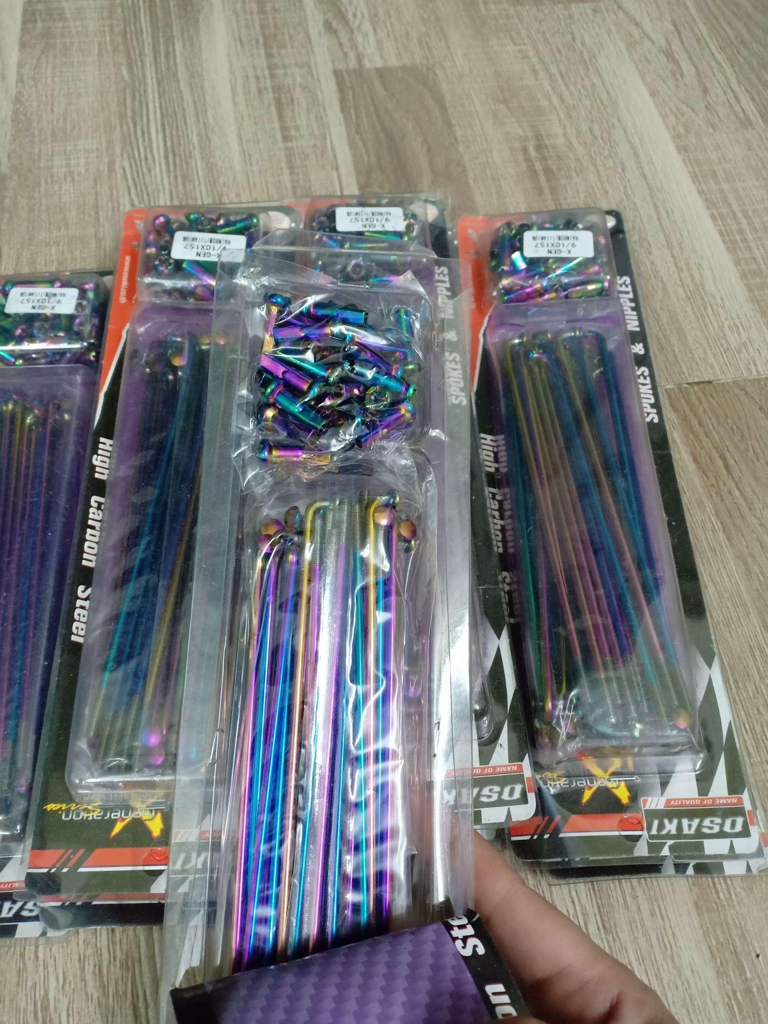 Bộ nan titan lắp xe Dream
