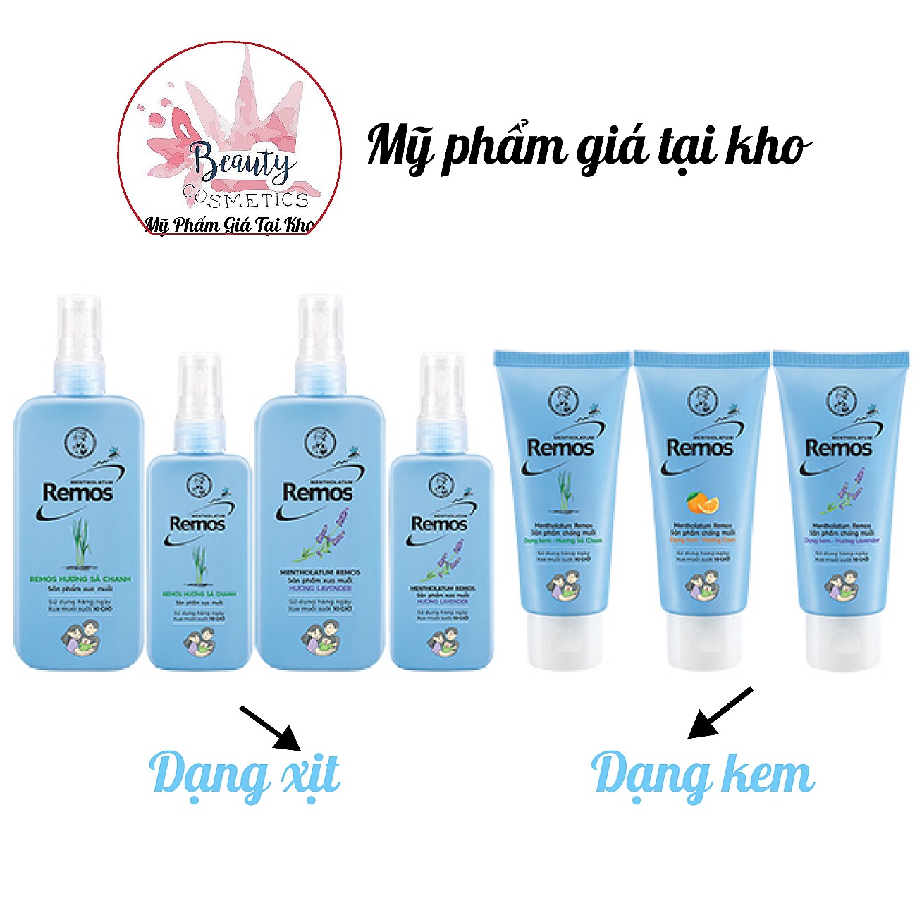 XỊT CHỐNG MUỖI, CÔN TRÙNG ĐỐT- REMOS 60ml