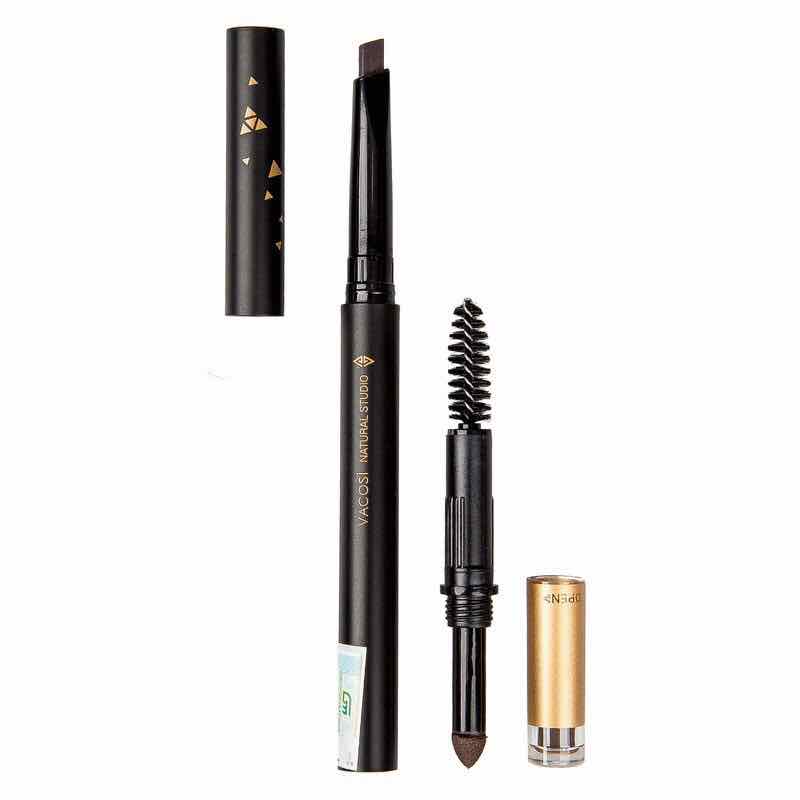 CHÌ KẺ CHÂN MÀY 3 ĐẦU VACOSI DUAL EYESHADOW SHAPE PEN