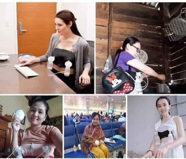 Áo Rảnh Tay Hút Sữa Có Dây BN06