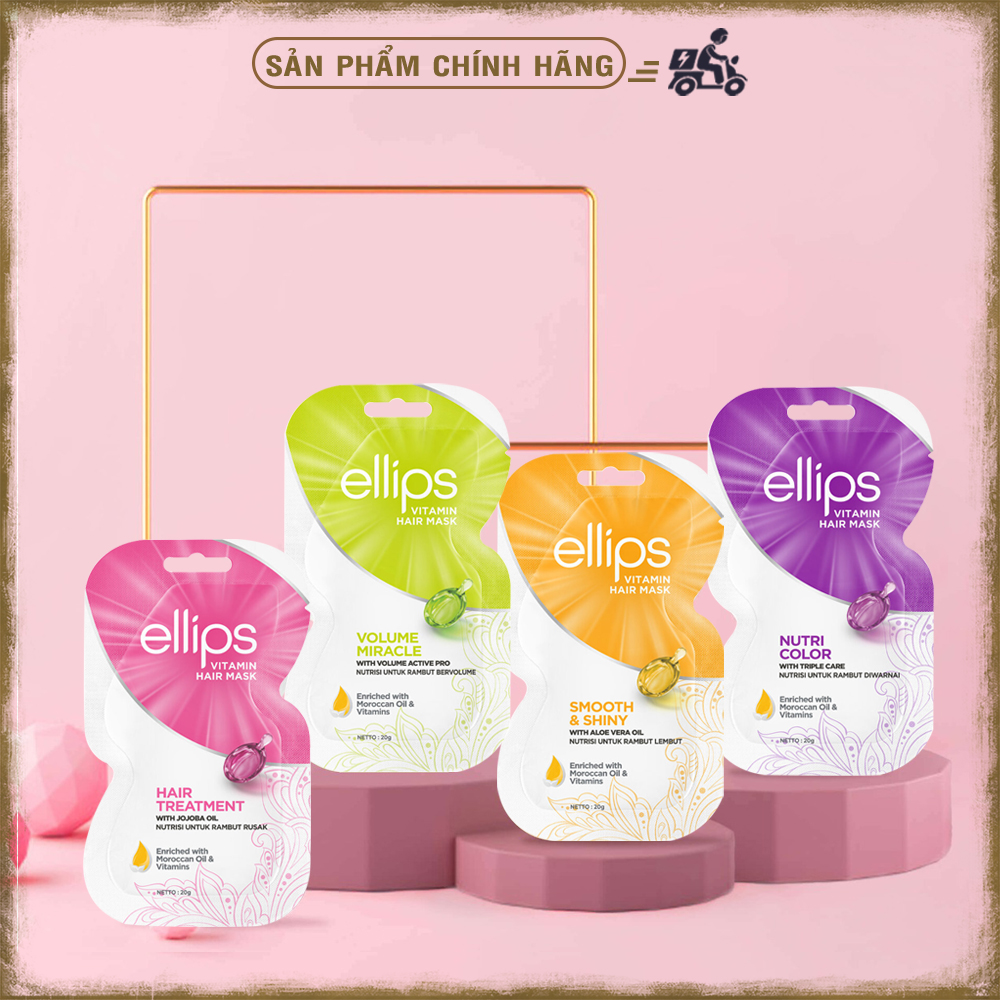 Kem Ủ Tóc Ellips Vitamin Hair Mask (20g)