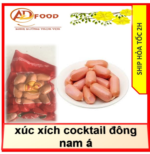500gr xúc xích cocktail đông nam á