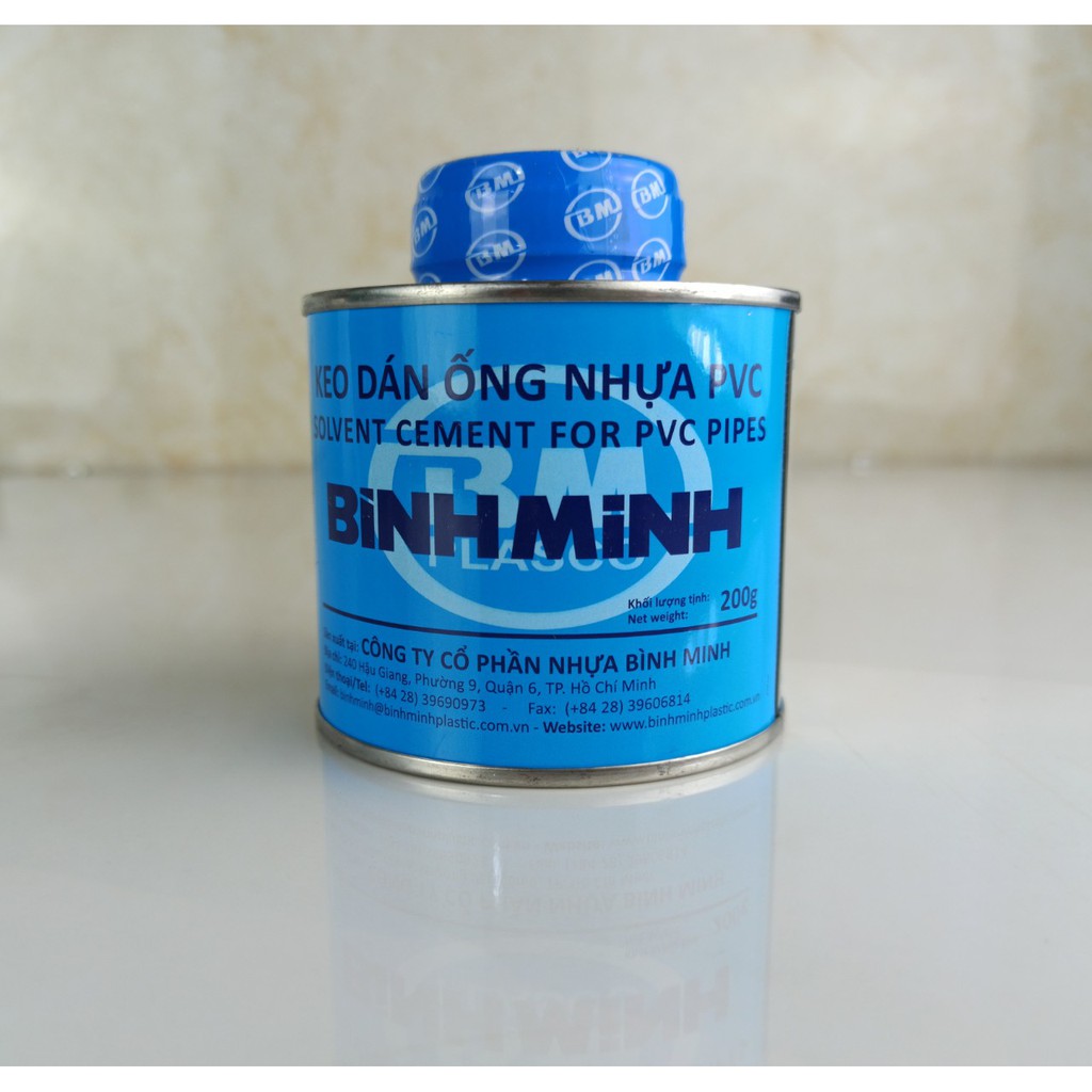 Keo ống nước, keo dán ống nước Bình Minh