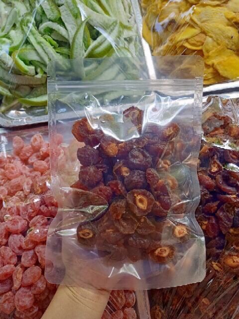 200GR Ô MAI XÍ MUỘI ĐÀO BỔ ĐÔI SẤY DẺO