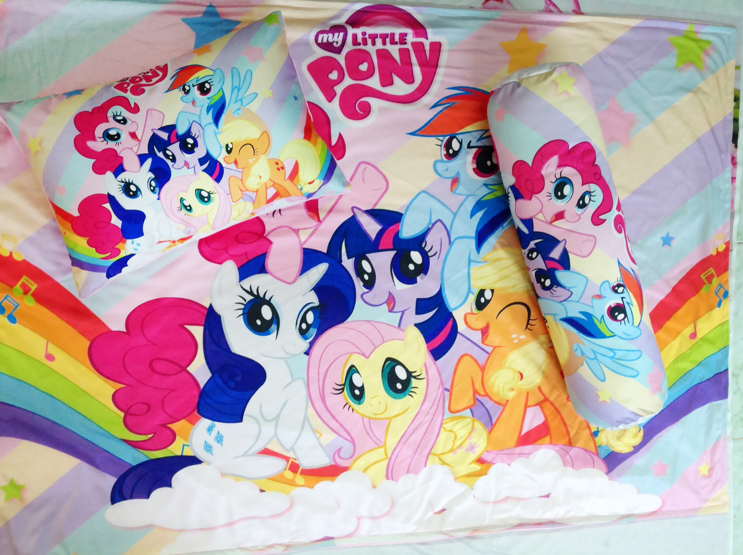 Vỏ gối và chăn Pony sắc màu