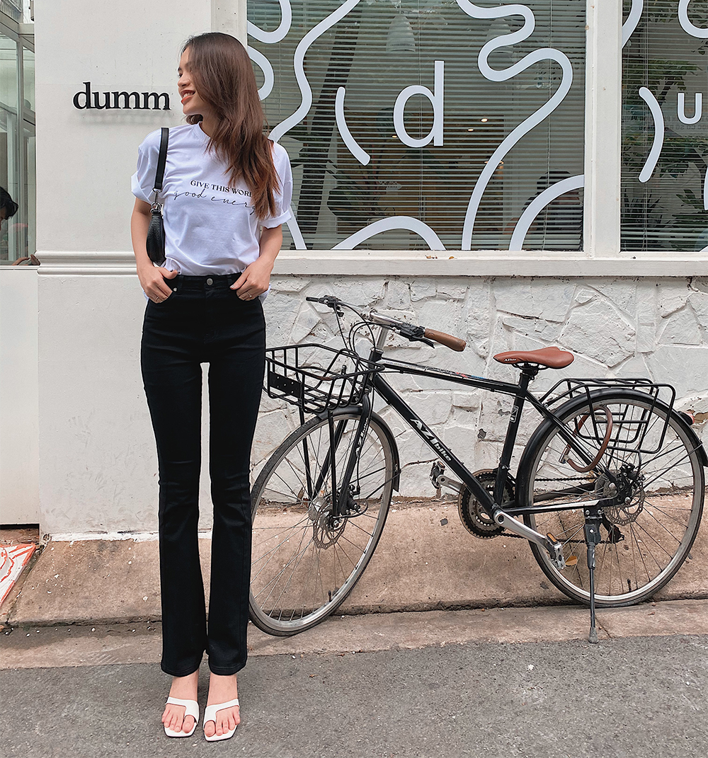 Áo thun tay ngắn Basic Good Energy Tee LUCETFASHION