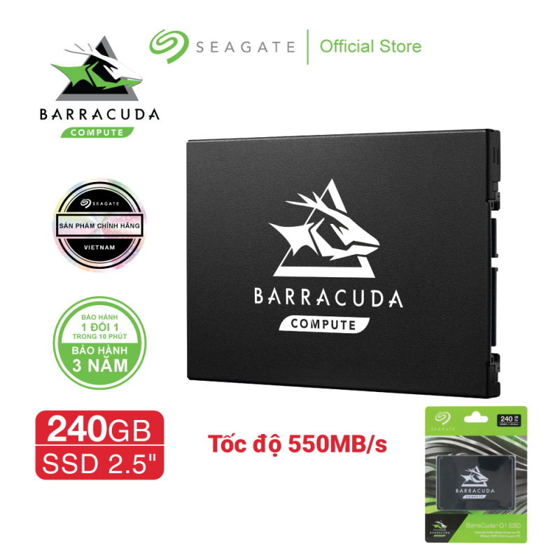 Bảng giá Ổ cứng SSD Seagate Barracuda Q1 240GB SATA ZA240CV1A001 Phong Vũ