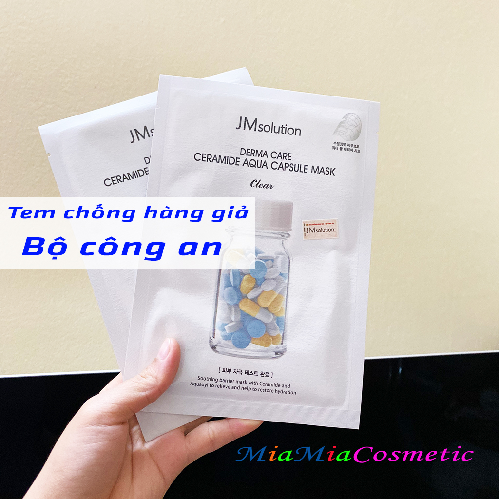 Mặt Nạ JMSOLUTION Cho Da Nhạy Cảm JM Solution Derma Care Centella Repair Capsule Mask