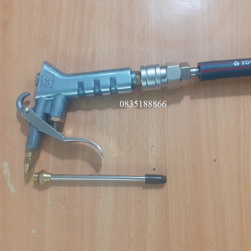 Sung xịt hơi thổi bụi máy nén khí