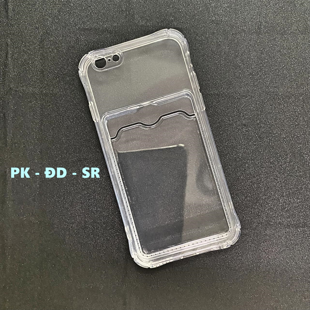 Ốp lưng iphone 6 - 6s dẻo trong chống sốc đựng card