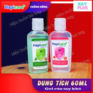 Combo 20 chai Gel rửa tay khô mini Hapicare+ 60ml thumbnail