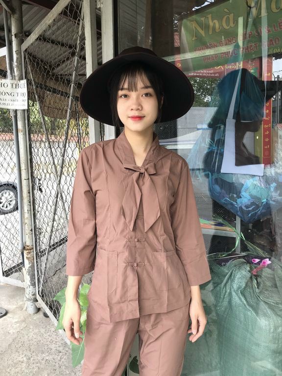 ĐỒ LAM#ÁO TRÀNG PHẬT TỬ-đồ thời trang mới đồ nữ#la hán
