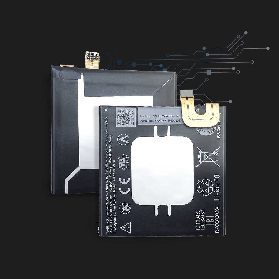 Pin htc google pixel 2,g011a-b,2700mah