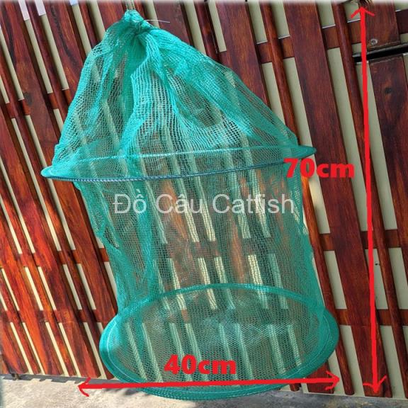 Giỏ Đựng Cá Giá Rẻ-túi lưới đưng cá,tôm-rọng đựng cá