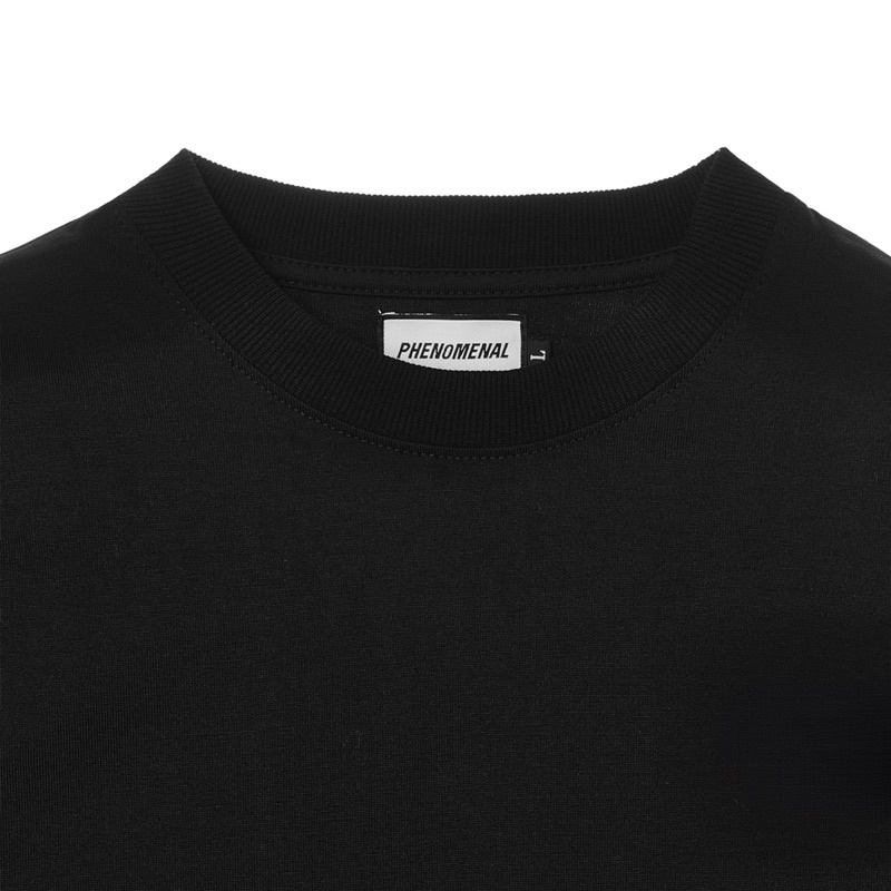 BASIC - ÁO THUN ĐEN TRƠN UNISEX PHENOMENAL