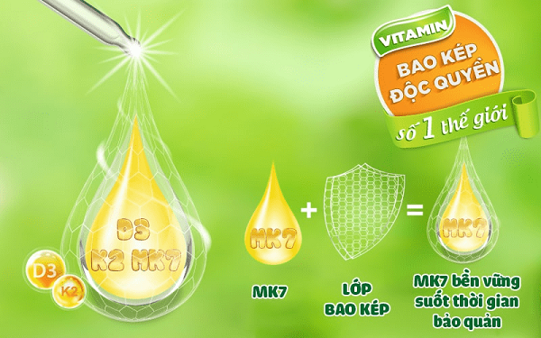BioAmicus Vitamin D3K2MK7 10ml chính hãng- 08TGSS