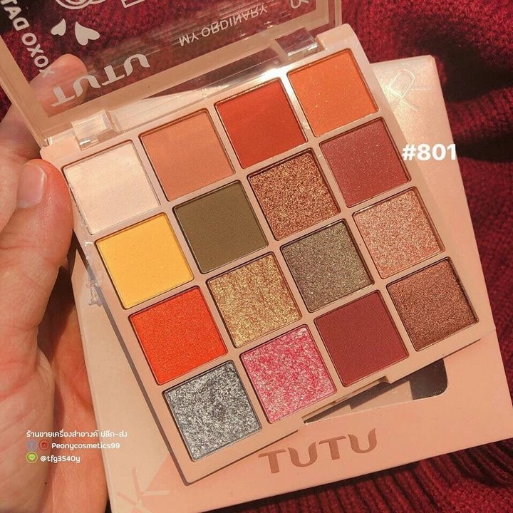 [HCM]Bảng Phấn Mắt Dikalu Coco Venus 9 Ô