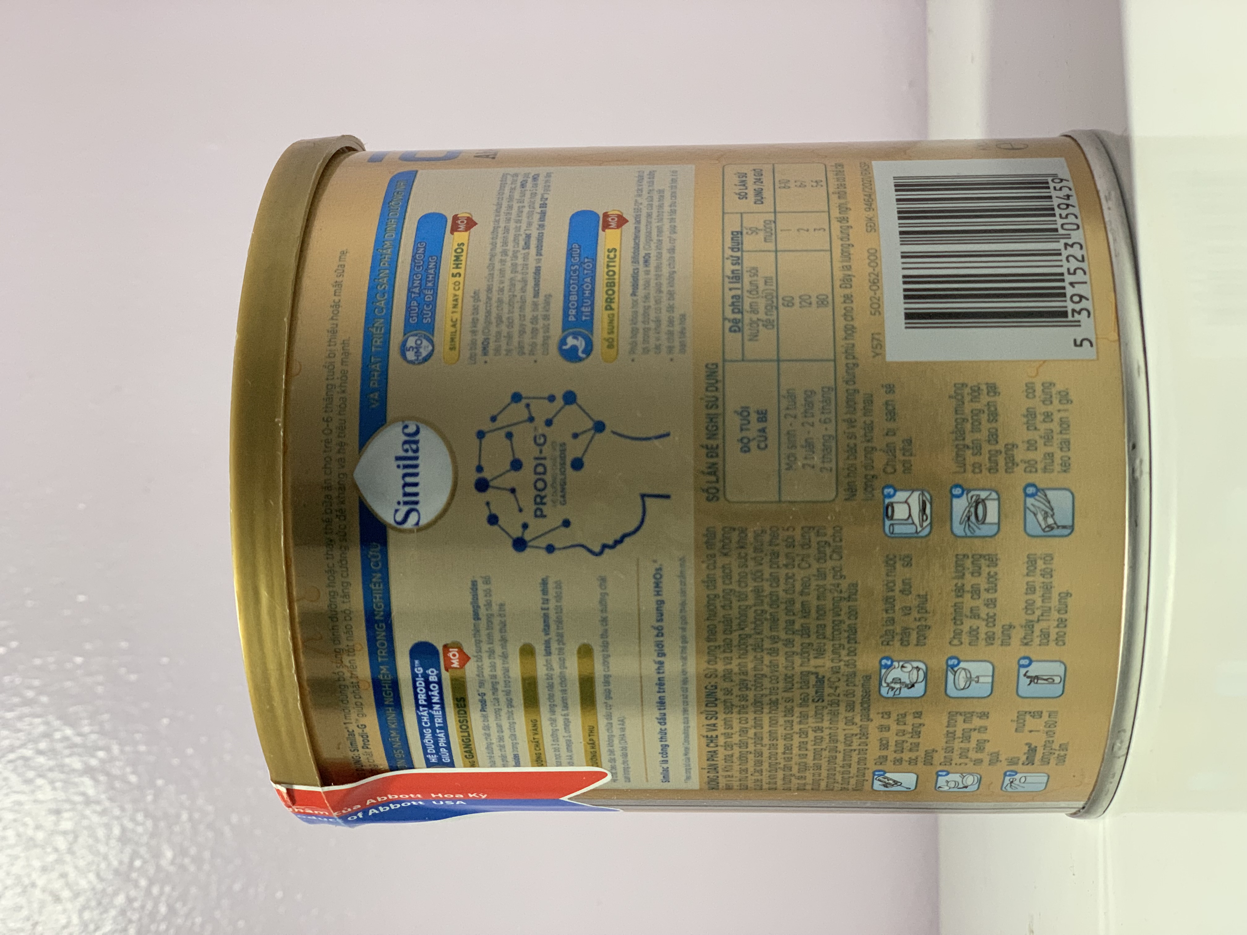 Sữa bột Abbott Similac 1 400g