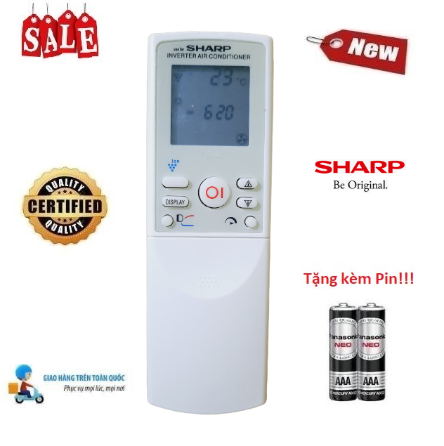 Điều khiển điều hòa Sharp các dòng Sharp AH-X AH-A AY-A 9000BTU 12000BTU 18000BTU- Hàng tốt