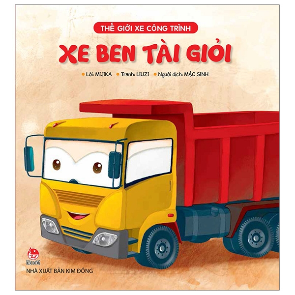 Fahasa - thế giới xe công trình: xe ben tài giỏi