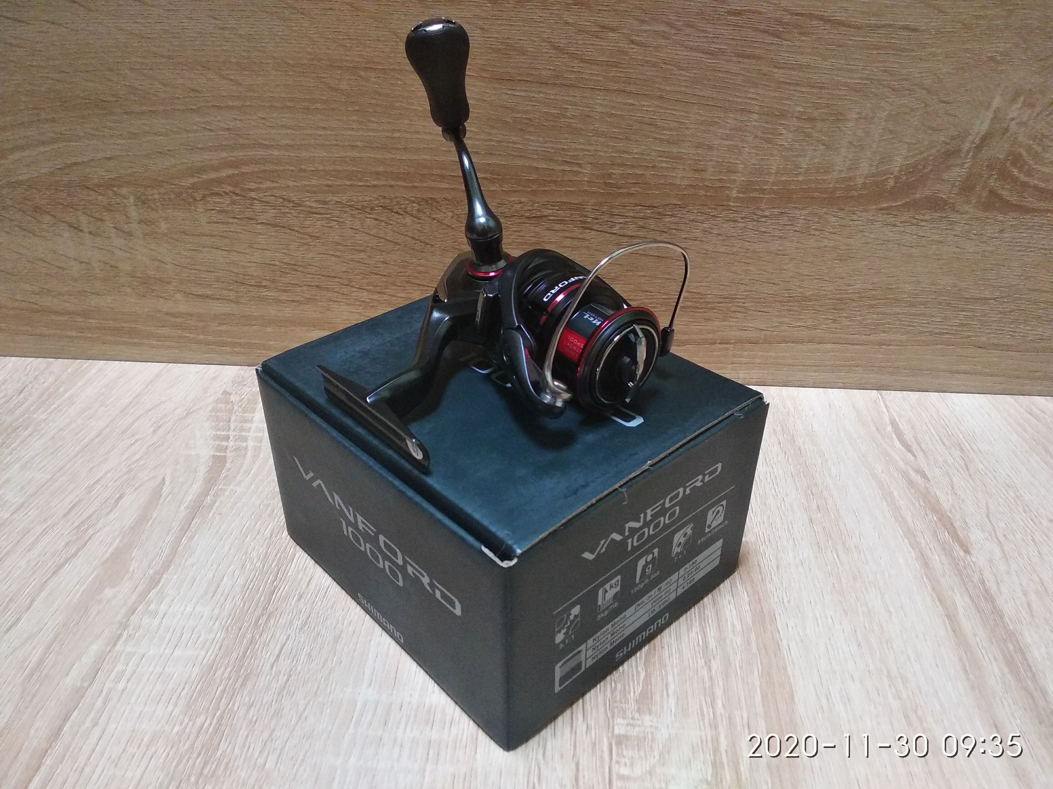 Máy Câu Cá Shimano 2020 VanFord 1000 - Máy Đứng