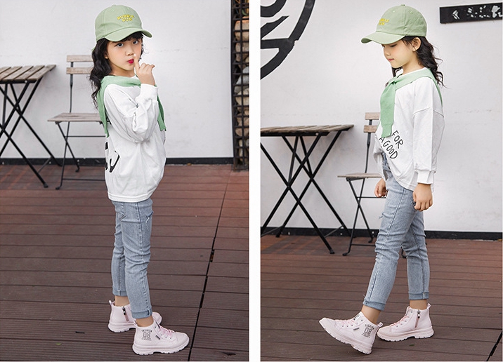 Giày bốt bé gái - giày cao cổ bé gái ( Mẫu mới nhất ) - BC73