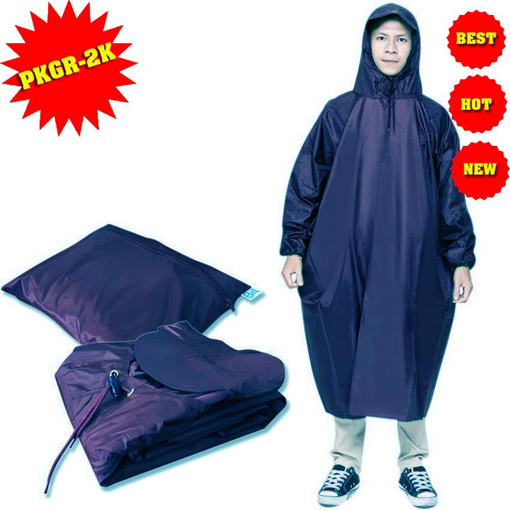 [HCM]Áo Mưa kín người Không Xẻ Tà Vải Dù Hàng Cao Cấp Chống Thấm Cực Tốt Áo Mưa Đi Xe Máy giá rẻ nhất Shop Hung Phat