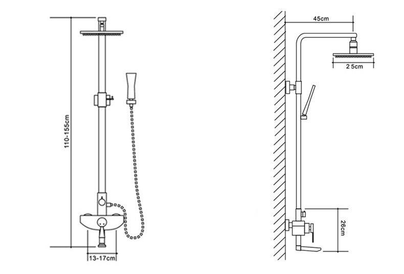 Bộ sen cây nóng lạnh KB-3016