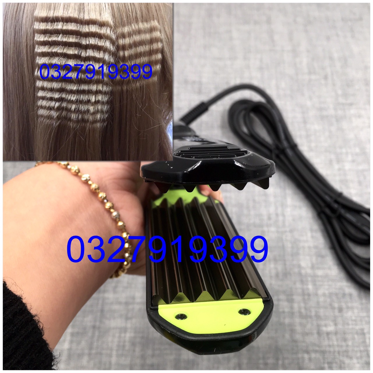 Máy bấm tóc , dập xù Hàn Quốc 0150