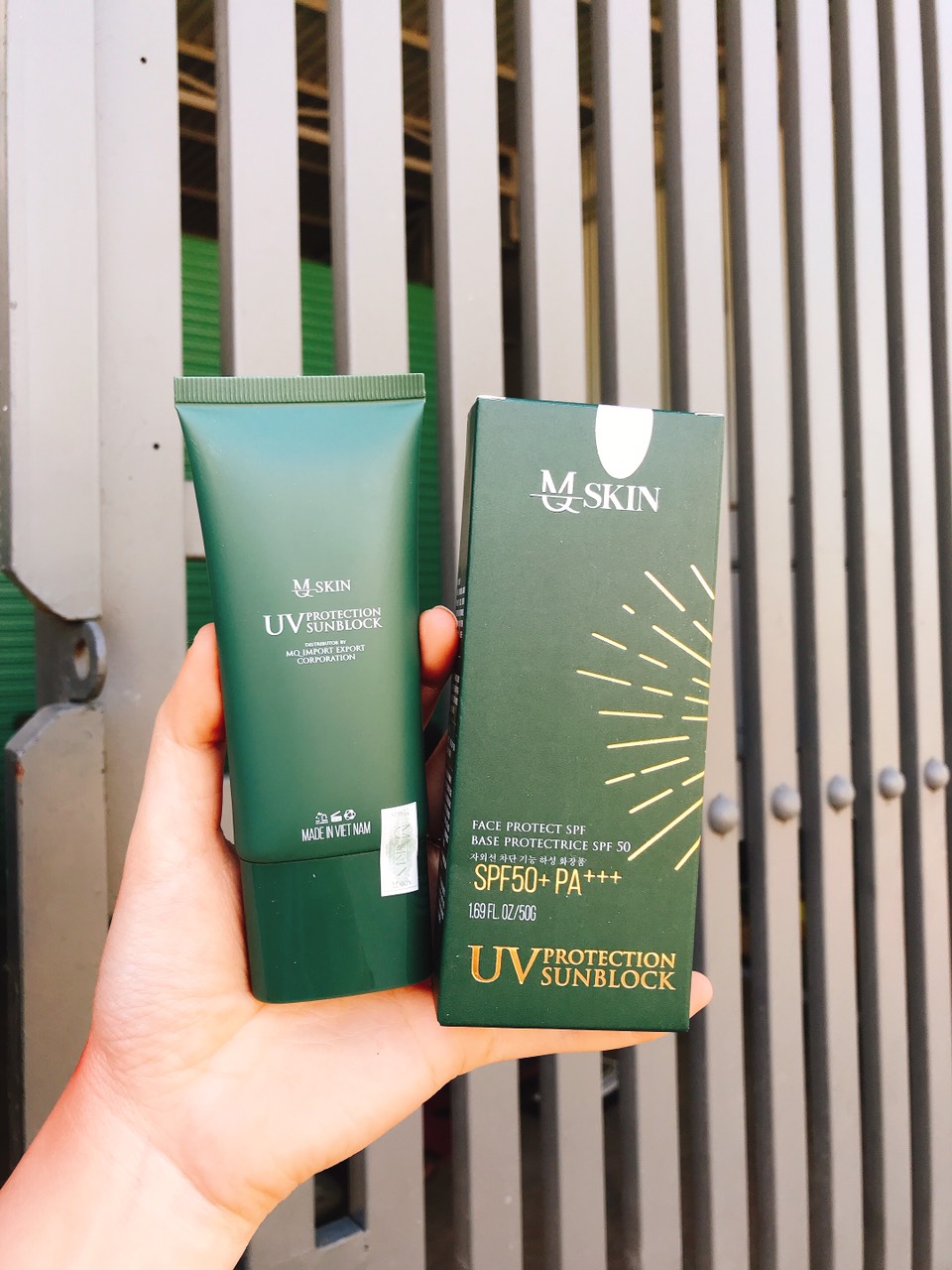 [Chính hãng MQ Skin] Kem chống nắng Mq Skin mẫu mới