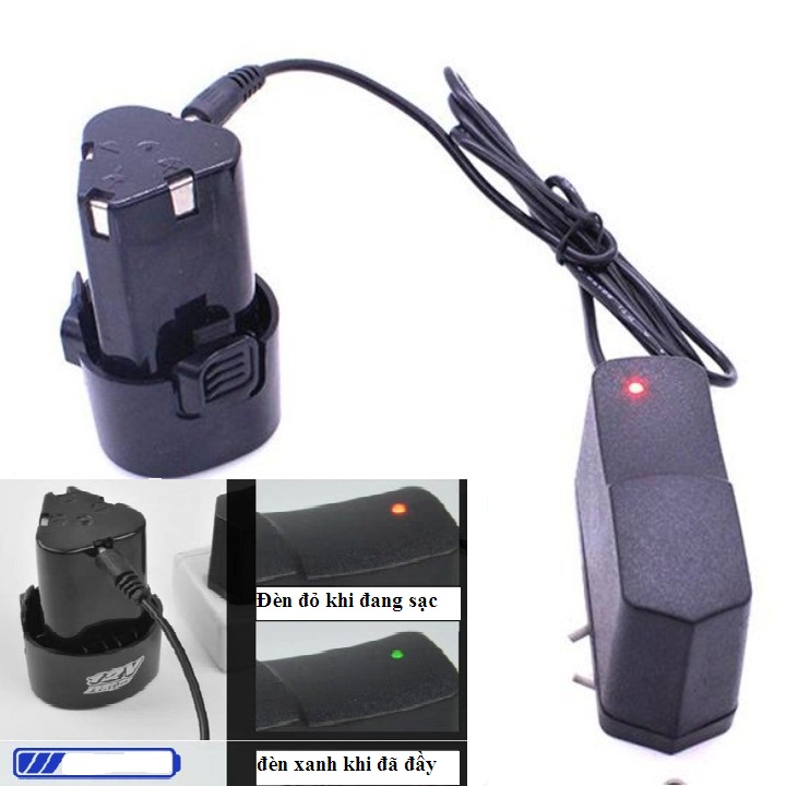 Pin Máy Khoan Cầm Tay 12V  lithium ion