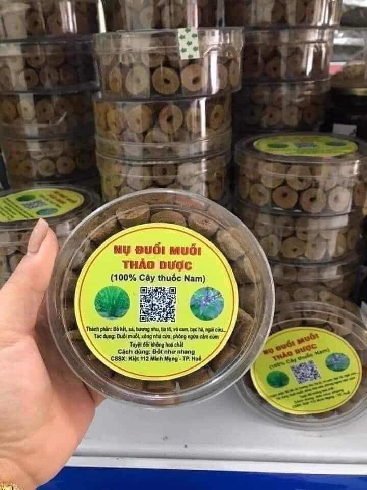 HỘP NỤ ĐUỔI MUỖI THẢO DƯỢC 100% LÀNH TÍNH