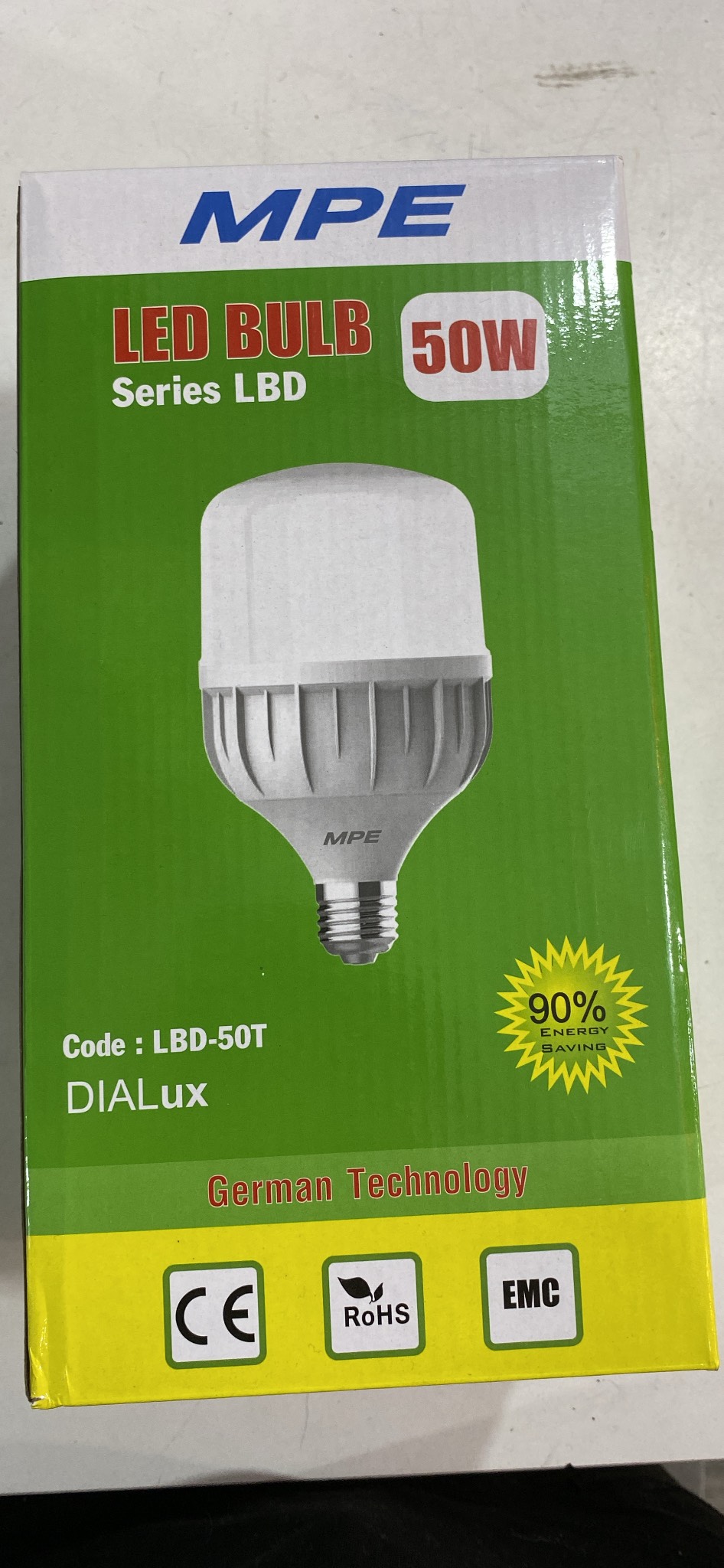 20w/30w/40w/50w mpe lbd-20/30/40/50 led bulb