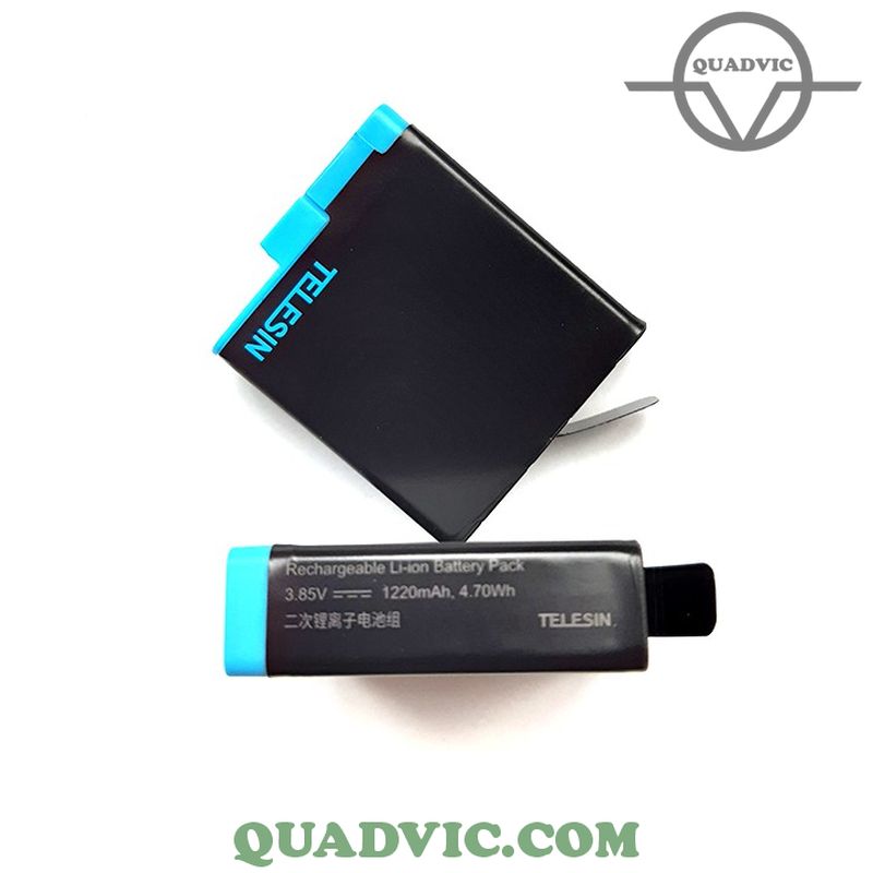 [HCM]Pin sạc Gopro Hero 8/765 Black Telesin