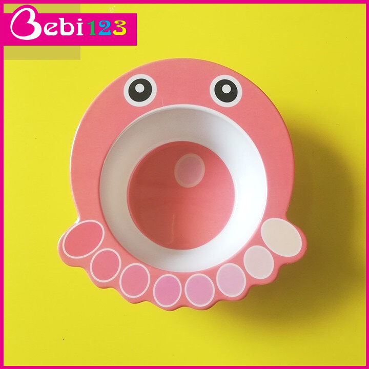 Bát ăn dặm lúa mạch hình con vật đáng yêu cho bé