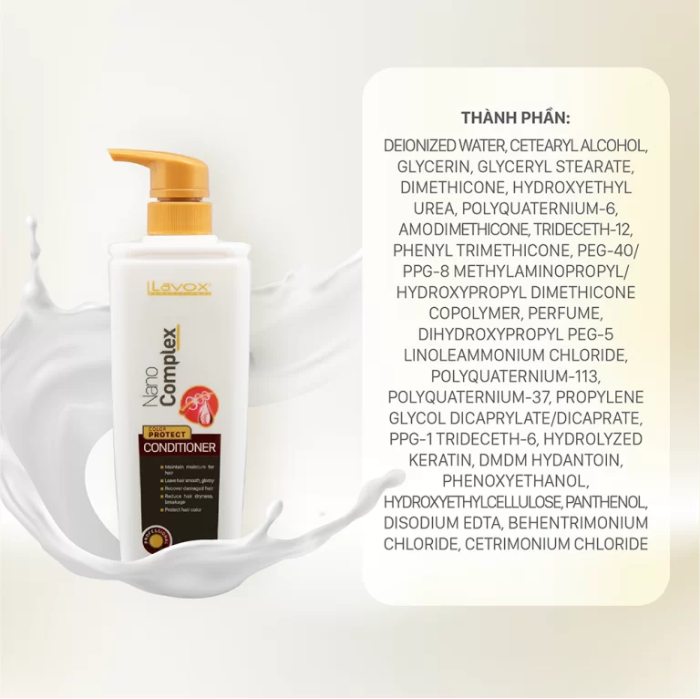Kem Xả Giữ Màu Lavox Nano Complex