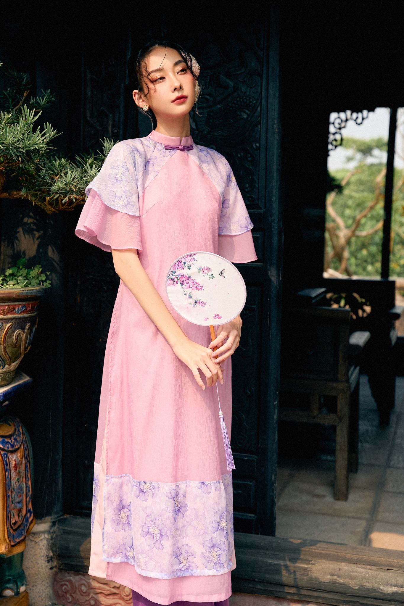 OLV - Áo dài Cẩm Anh (Không kèm quần)