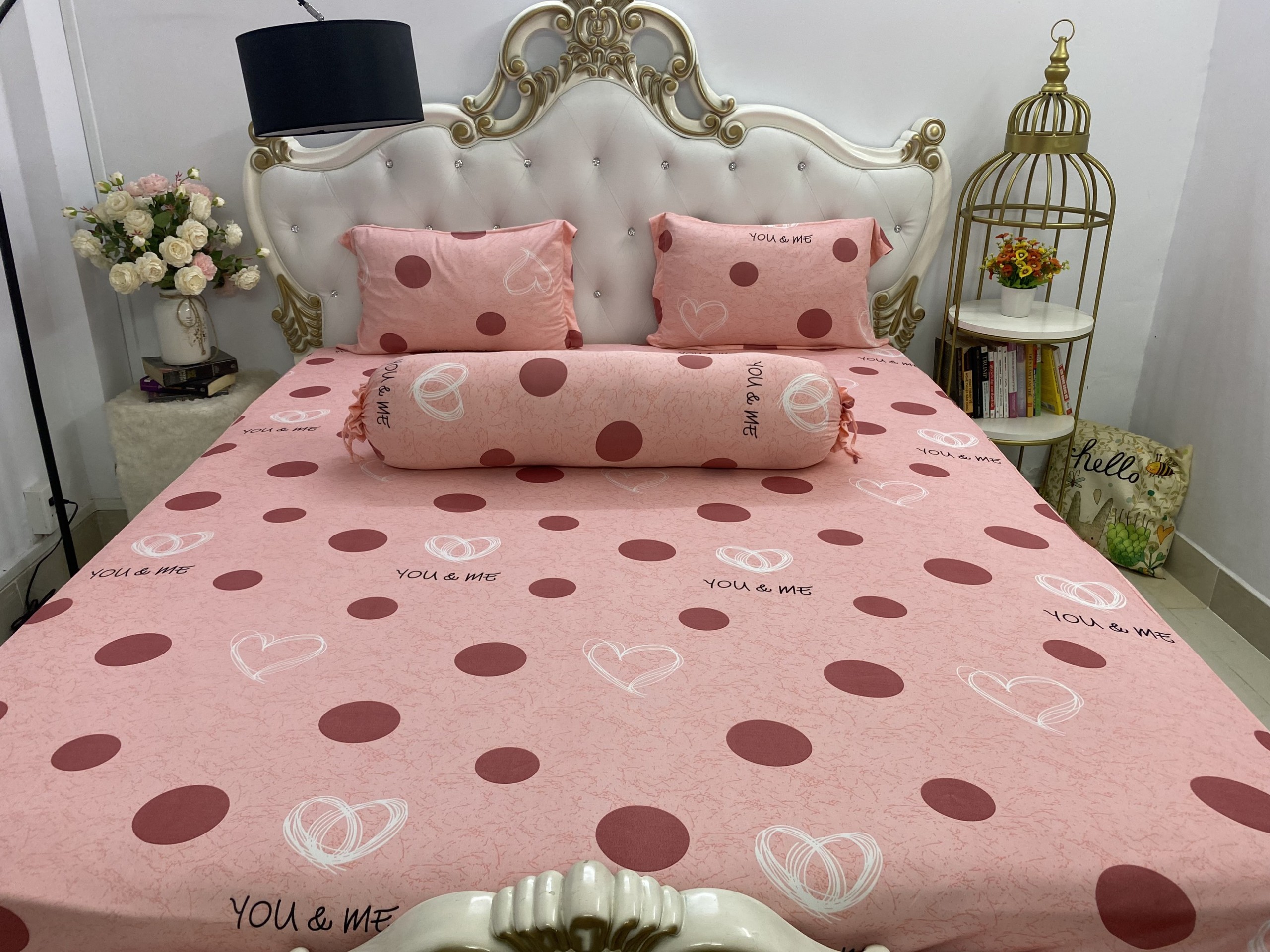 [HCM]Bộ drap thun Hàn Quốc mát lạnh {4 món  }đủ size