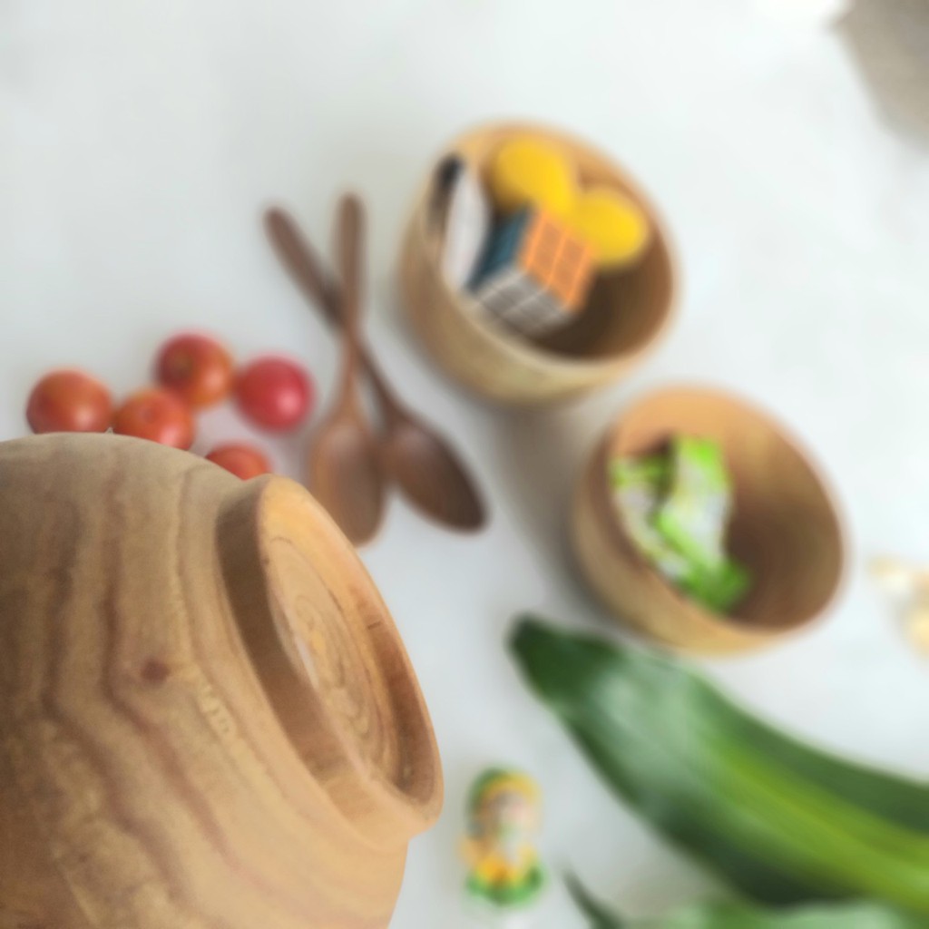 Bát Gỗ ăn cơm bàng chất liệu gỗ tiện dụng