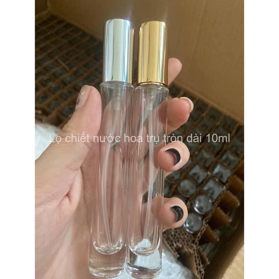 [HCM]Chai Chiết Nước Hoa Thủy Tinh 10ML Tròn
